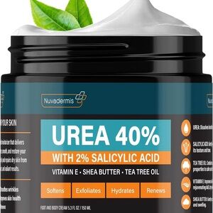 Urea 40% Cream with 2% Salicylic Acid 5.3 oz.   NWT